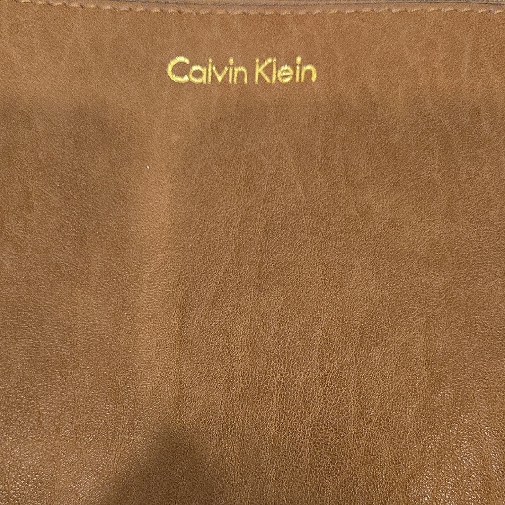 Calvin Klein Chocolate Brown Clutch **NWOT** - Picture 9 of 10